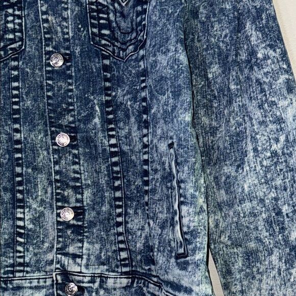 True Religion Blue Denim Jacket - Picture 6 of 15